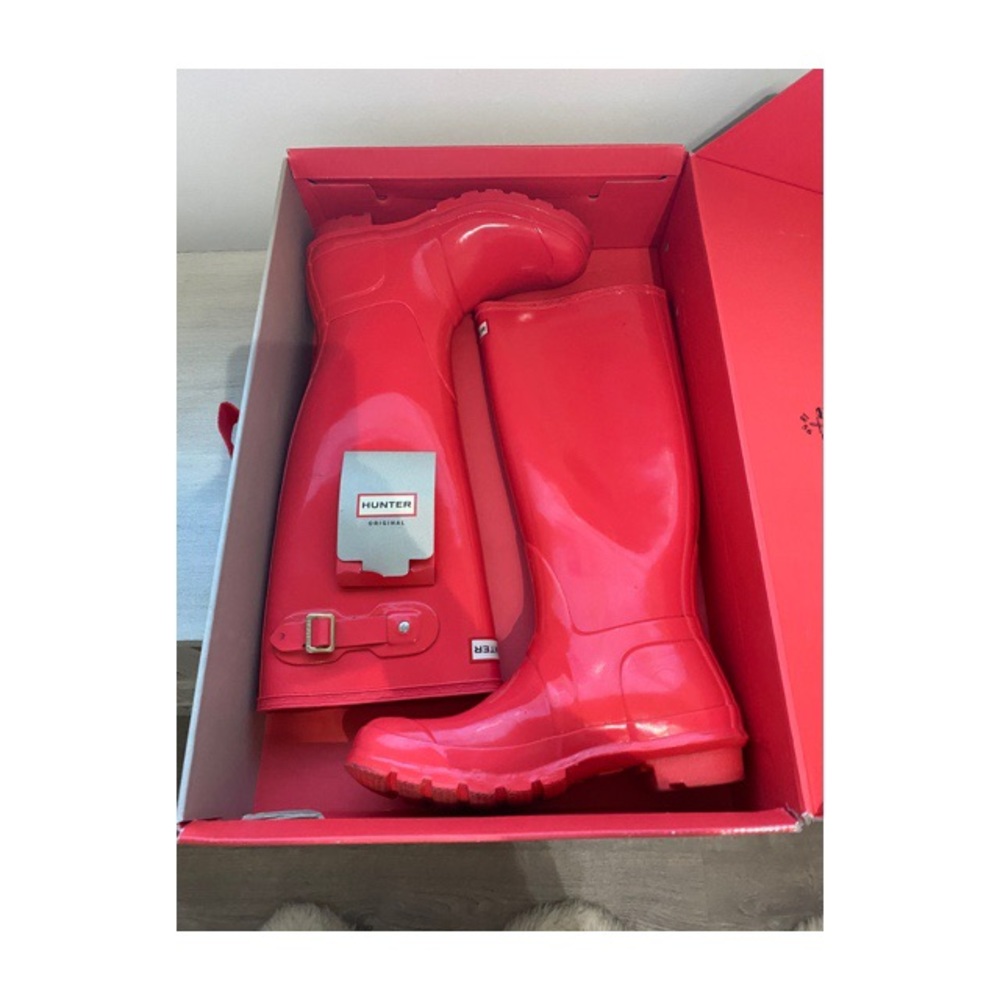 Hunter Tall Boots Coral